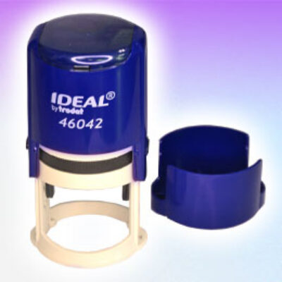 Печать на автоматической оснастке, синего цвета, для Общества с ограниченной ответственностью. Индивидуального предпринимателя Цена от 1150руб.